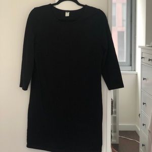 Black long sleeve dress
